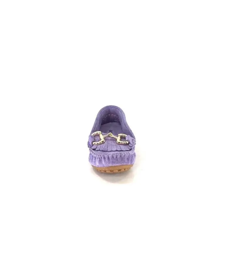 gloria Ivoire Rk13 Daim Lavande*Femme Mocassins
