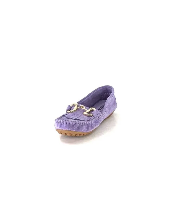 gloria Ivoire Rk13 Daim Lavande*Femme Mocassins