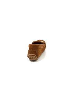gloria Ivoire Rk13 Daim Marron*Femme Mocassins