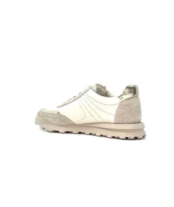 355-ivoire Ivoire Rkr70 Cuir Creme - Or*Femme Baskets