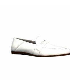 gloria Ivoire S05 Cuir Blanc*Femme Mocassins