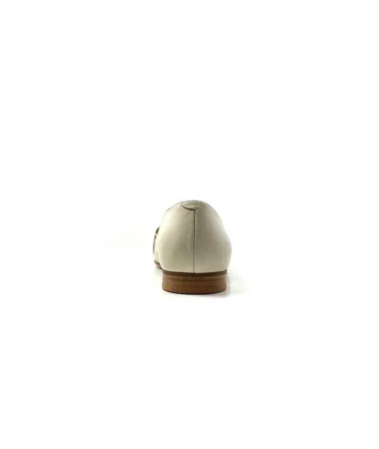Ivoire0036a Ivoire Tierce Cuir Arce*Femme Ballerines
