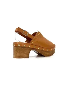 gloria Ivoire Tkn05 Cuir Coconut*Femme Plateformes