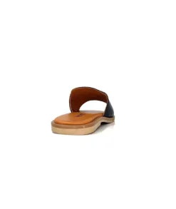 gloria Ivoire Tml 27 Cuir Noir*Femme Mules