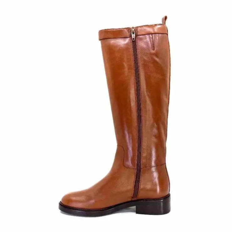 JHay J.Hay 1101 Cuir Camel*Femme Bottes