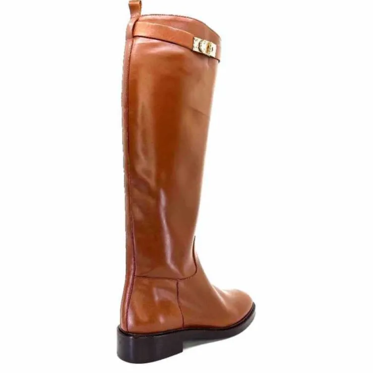JHay J.Hay 1101 Cuir Camel*Femme Bottes
