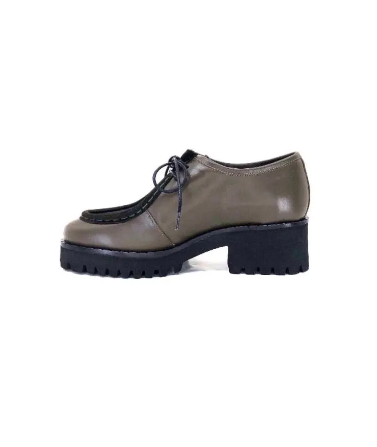 JHay J.Hay 8902 Cuir Kaki*Femme Lacets