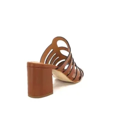 JHay 7672 Cuir Marron*Femme Mules