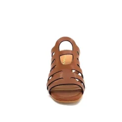 JHay 7672 Cuir Marron*Femme Mules