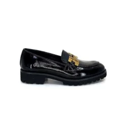 JHay 1155 Cuir Noir*Femme Mocassins