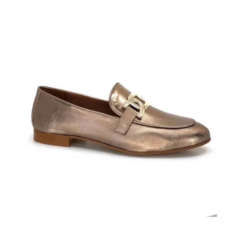 JHay 7259 Cuir Rose*Femme Mocassins