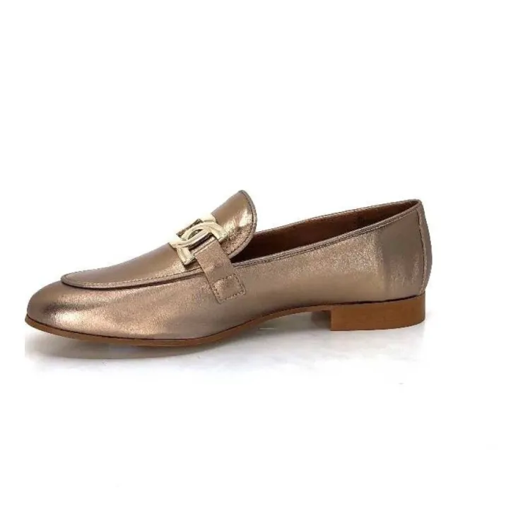 JHay 7259 Cuir Rose*Femme Mocassins