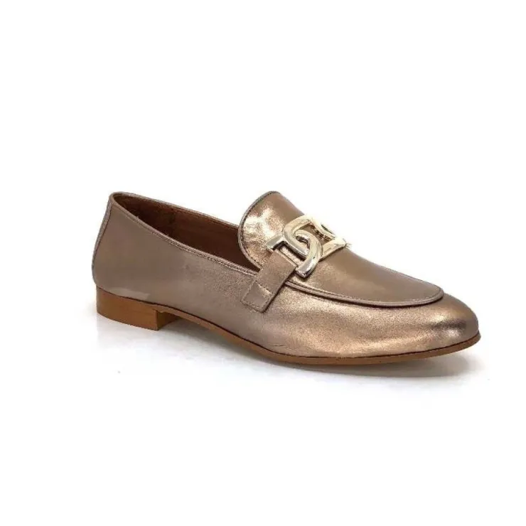 JHay 7259 Cuir Rose*Femme Mocassins