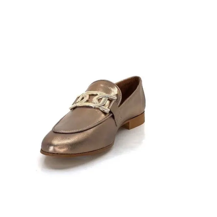 JHay 7259 Cuir Rose*Femme Mocassins
