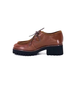 JHay J.Hay 8902 Cuir Tabaco*Femme Lacets