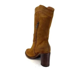 king 8212 Daim Camel*Femme Santiags