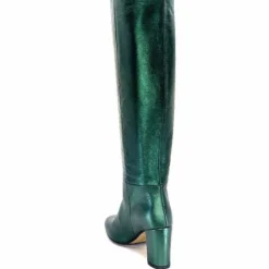 l'arianna St1689 Cuir Metal Vert*Femme Bottes