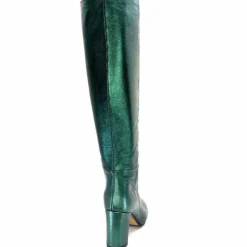 l'arianna St1689 Cuir Metal Vert*Femme Bottes
