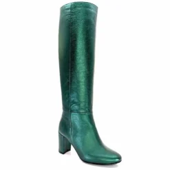 l'arianna St1689 Cuir Metal Vert*Femme Bottes