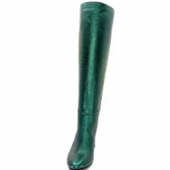 l'arianna St1689 Cuir Metal Vert*Femme Bottes