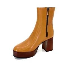 l'arianna Tr1556 Cuir Camel*Femme Bottines
