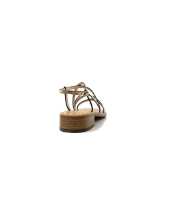 Les Tropéziennes par M.Belarbi Les Tropeziennes Harryna Cuir Or*Femme Sandales