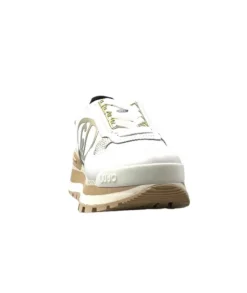 Liu.Jo Ba3121 Blanc & Or*Femme Baskets