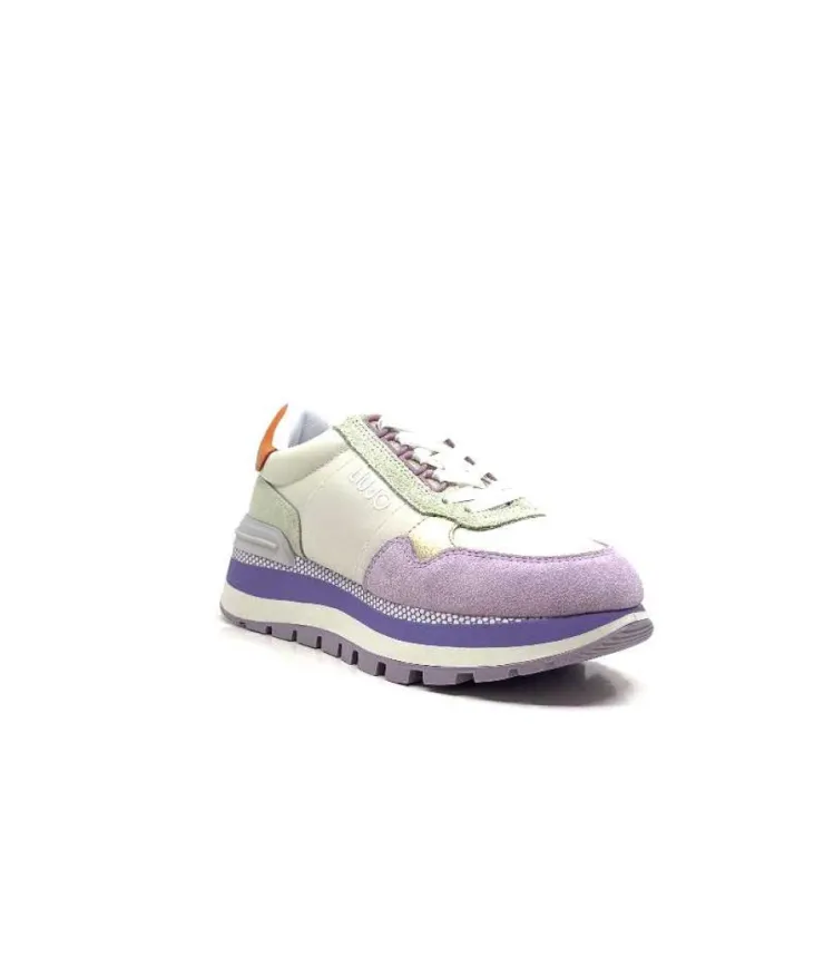 Liu.Jo Ba3115 Pistache Lilas*Femme Baskets