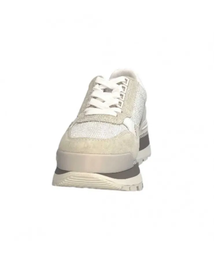 Liu.Jo Ba3119Px0270 Daim Textile Blanc*Femme Baskets