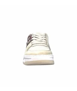 Liu.Jo Ba3093Tx306 Suede Textile Blanc Glitter*Femme Baskets