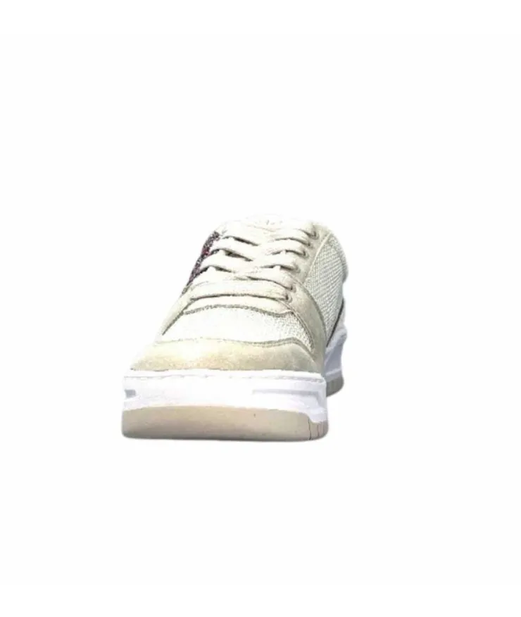 Liu.Jo Ba3093Tx306 Suede Textile Blanc Glitter*Femme Baskets