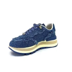Liu.Jo Bf3087 Amazing 20 Textile Denim*Femme Baskets