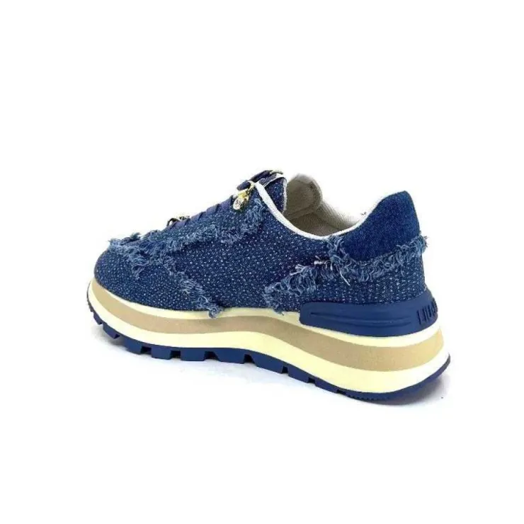 Liu.Jo Bf3087 Amazing 20 Textile Denim*Femme Baskets