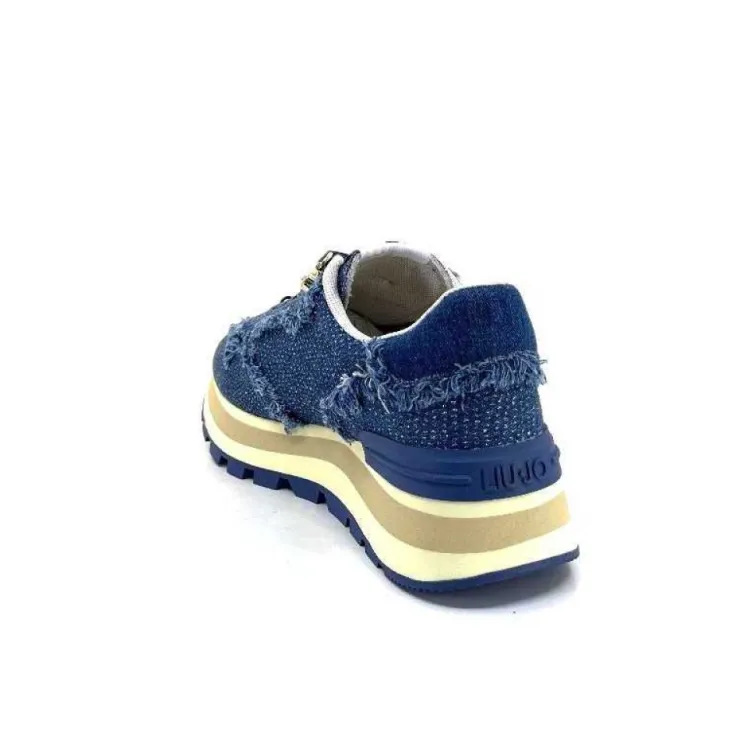 Liu.Jo Bf3087 Amazing 20 Textile Denim*Femme Baskets