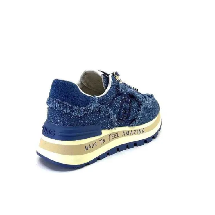 Liu.Jo Bf3087 Amazing 20 Textile Denim*Femme Baskets