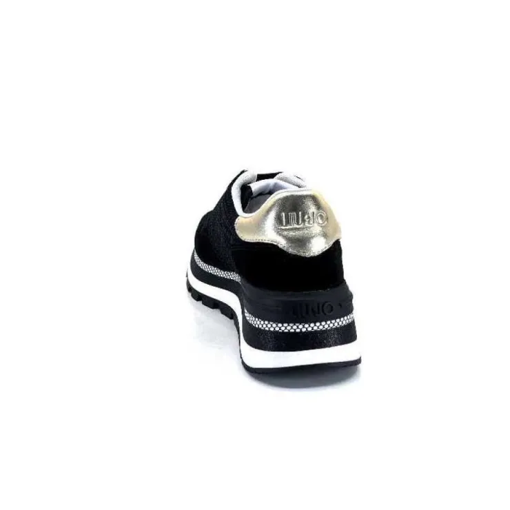 Liu.Jo Bf3057 Amazing 10 Textile Noir*Femme Baskets