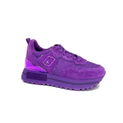 Liu.Jo Lui.Jo Bf3011 Daim Purple*Femme Baskets