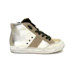 Méliné Meline Bup1151 Cuir Dore*Femme Baskets