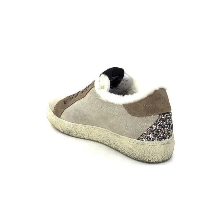 Méliné Meline Car 1420 14064 Cuir Sabbia*Femme Baskets