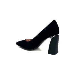 Elue Par Nous Metamorfose Palencia Daim Noir*Femme Escarpins