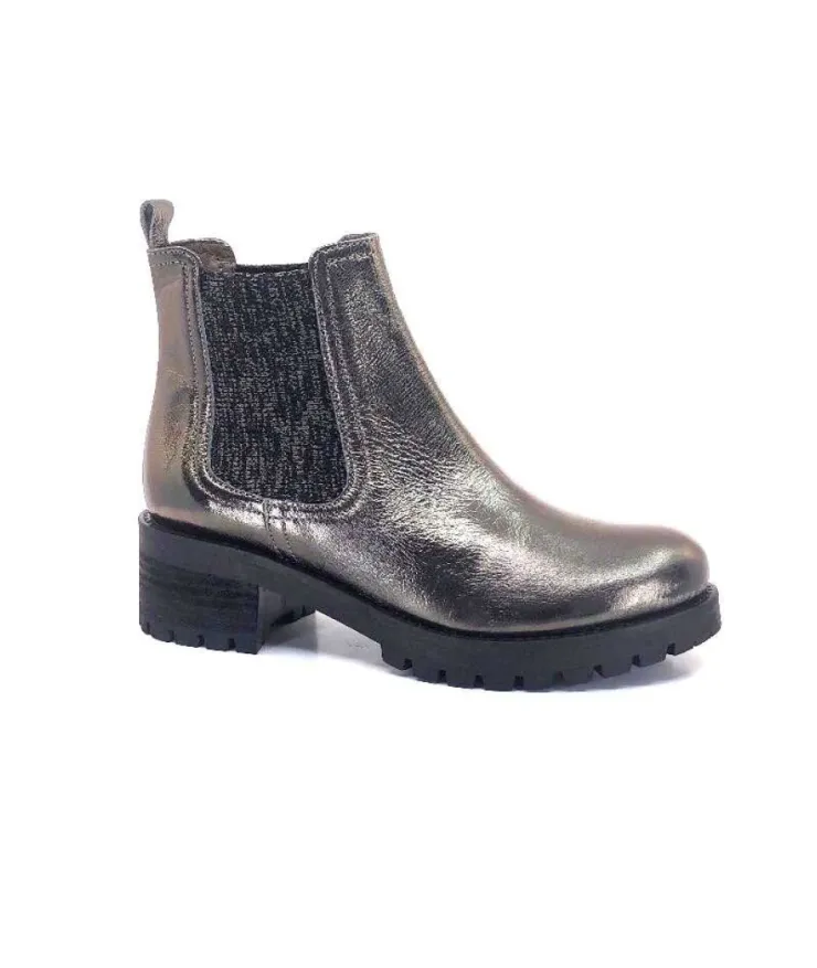Minka Diva Cuir Bavaro Taupe*Femme Bottines