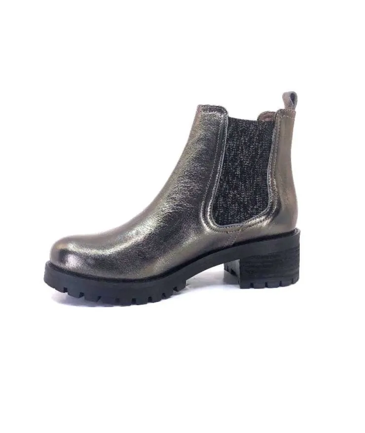 Minka Diva Cuir Bavaro Taupe*Femme Bottines