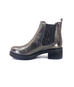 Minka Diva Cuir Bavaro Taupe*Femme Bottines