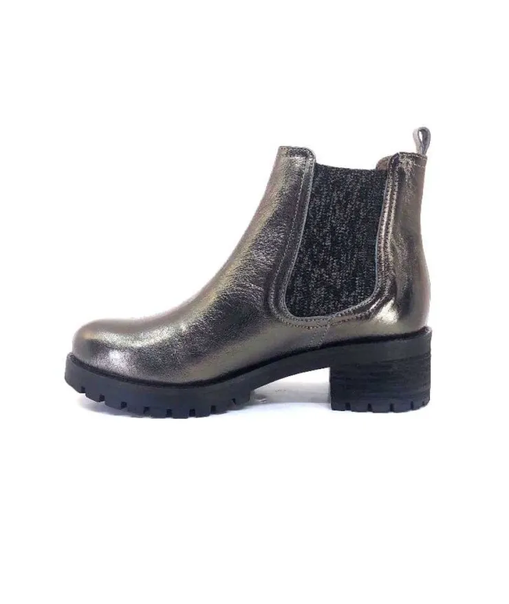 Minka Diva Cuir Bavaro Taupe*Femme Bottines