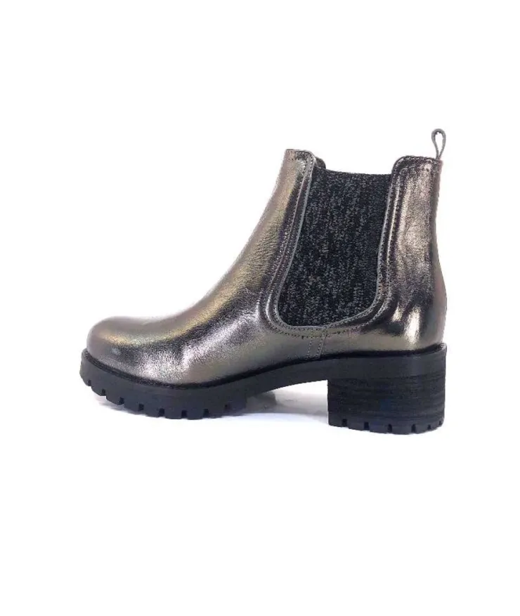 Minka Diva Cuir Bavaro Taupe*Femme Bottines