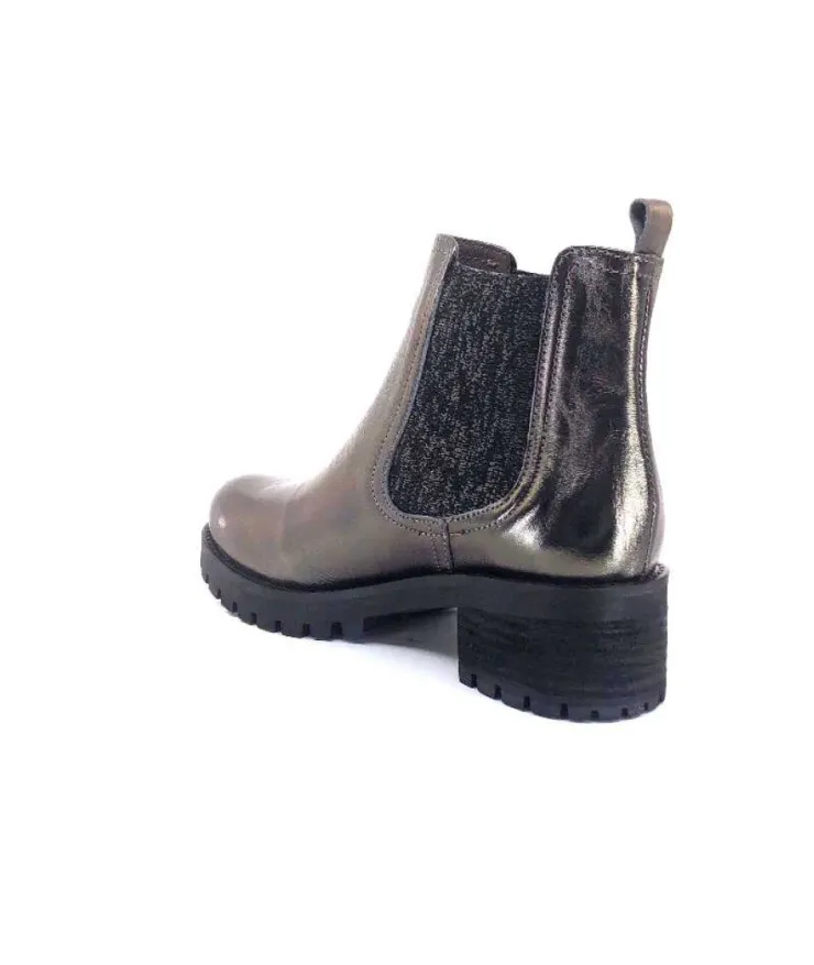 Minka Diva Cuir Bavaro Taupe*Femme Bottines