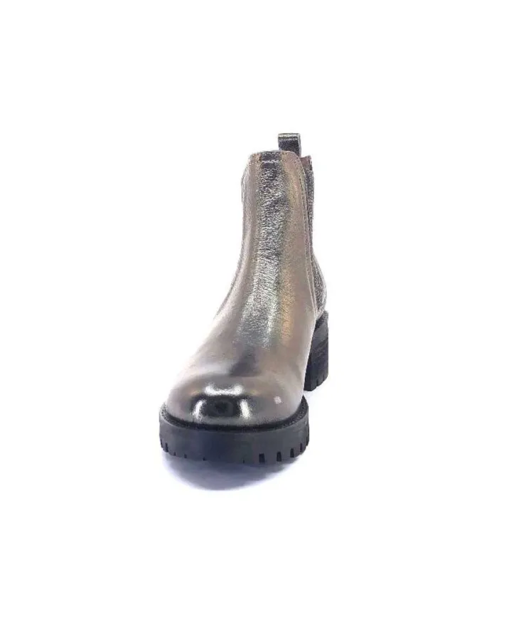 Minka Diva Cuir Bavaro Taupe*Femme Bottines