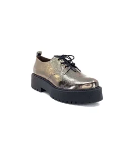Minka Dunvel Cuir Metal Taupe*Femme Lacets