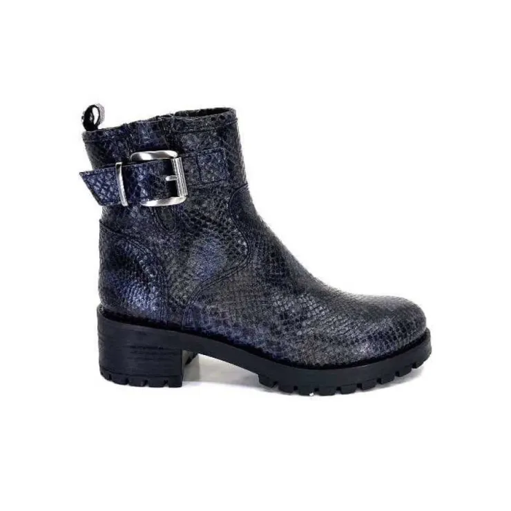 Minka Fard Cuir Picara Marine*Femme Bottines