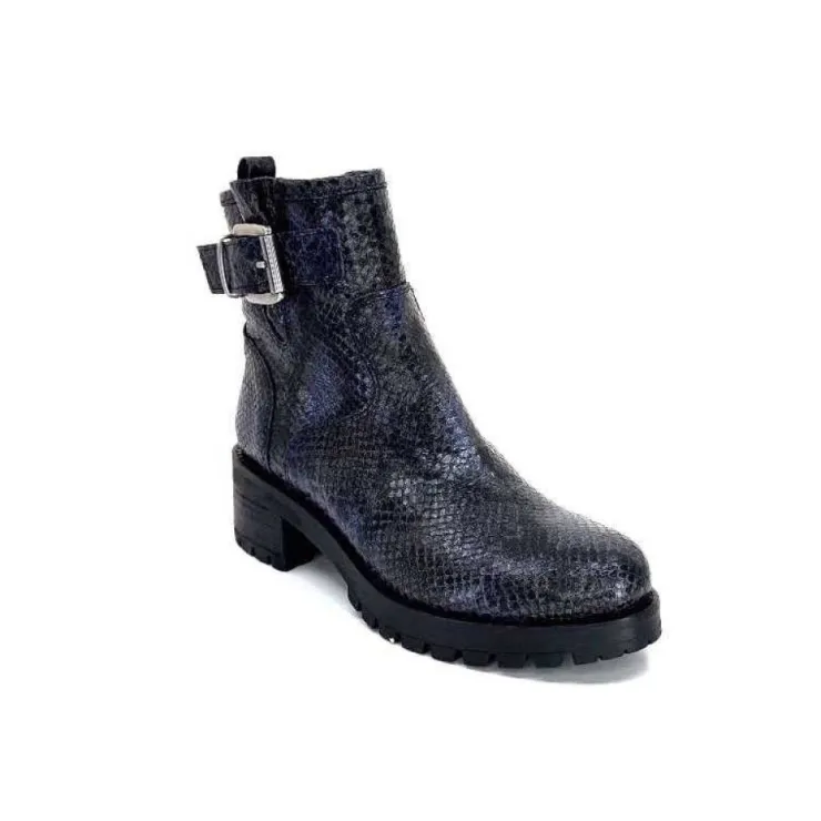 Minka Fard Cuir Picara Marine*Femme Bottines